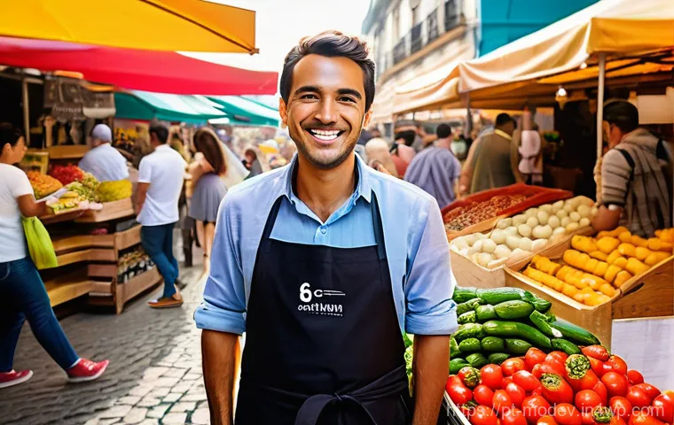 시장 기회 평가 모델의 다차원 접근법 - A dynamic split-screen image showing two interconnected scenes that illustrate advanced technology a... 시장 기회 평가 모델의 다차원 접근법 - A dynamic split-screen image showing two interconnected scenes that illustrate advanced technology a...